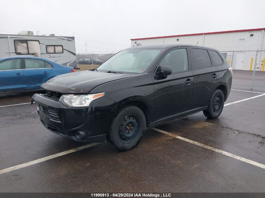 2014 Mitsubishi Outlander VIN: JA4AZ2A32EZ606993 Lot: 11990913