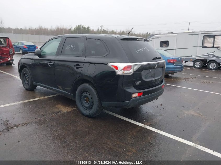 2014 Mitsubishi Outlander VIN: JA4AZ2A32EZ606993 Lot: 11990913