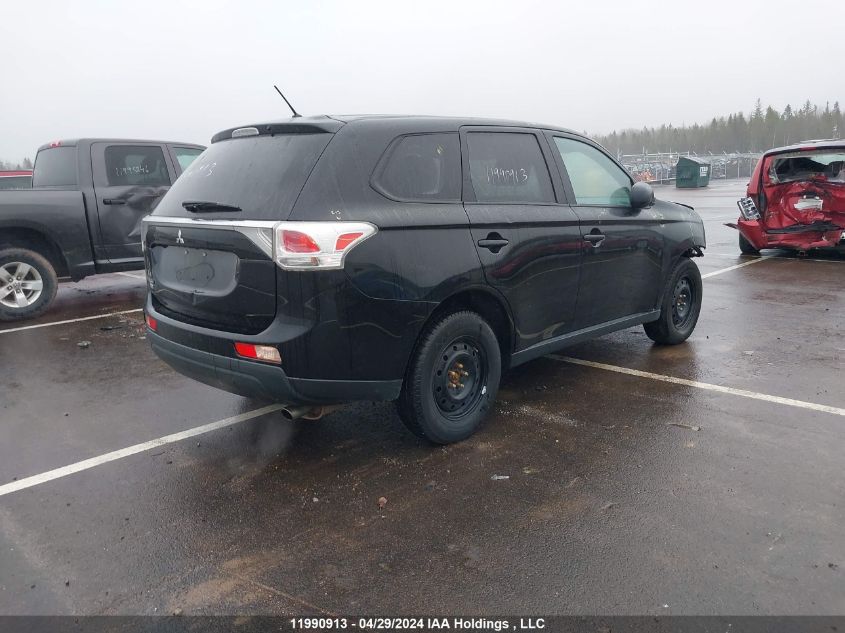 2014 Mitsubishi Outlander VIN: JA4AZ2A32EZ606993 Lot: 11990913