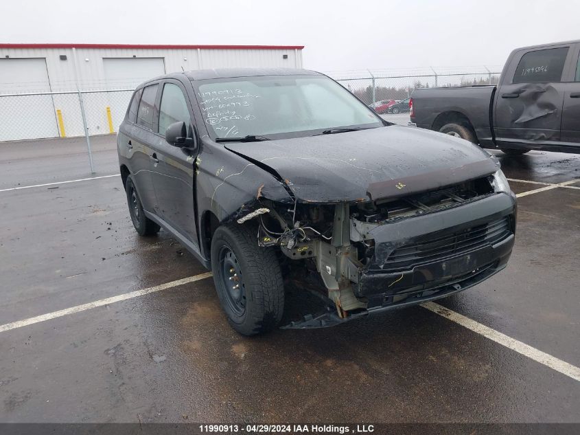 2014 Mitsubishi Outlander VIN: JA4AZ2A32EZ606993 Lot: 11990913