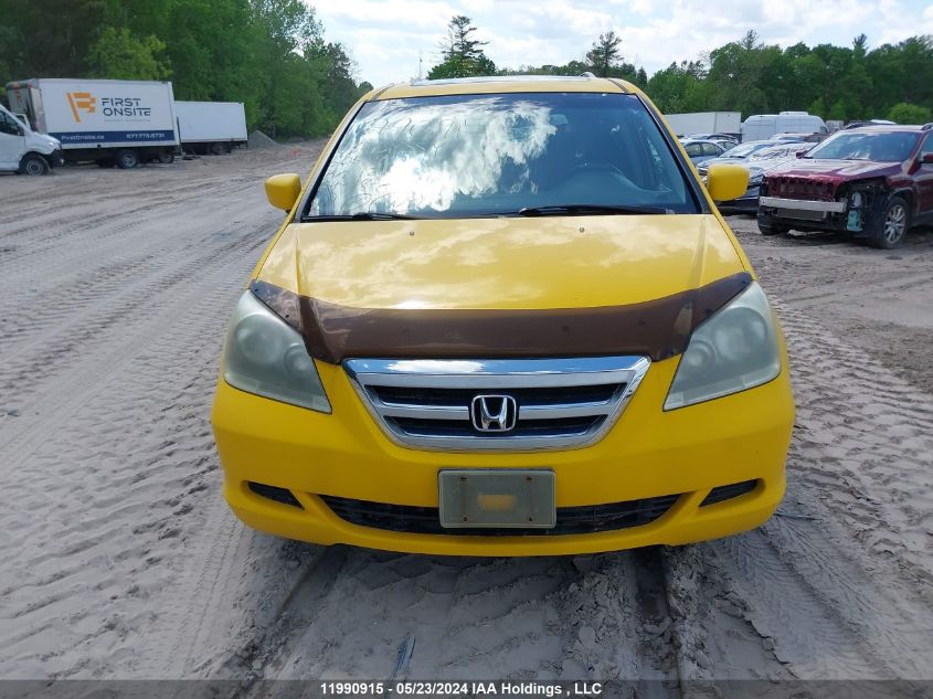 2006 Honda Odyssey VIN: 5FNRL38796B505921 Lot: 11990915