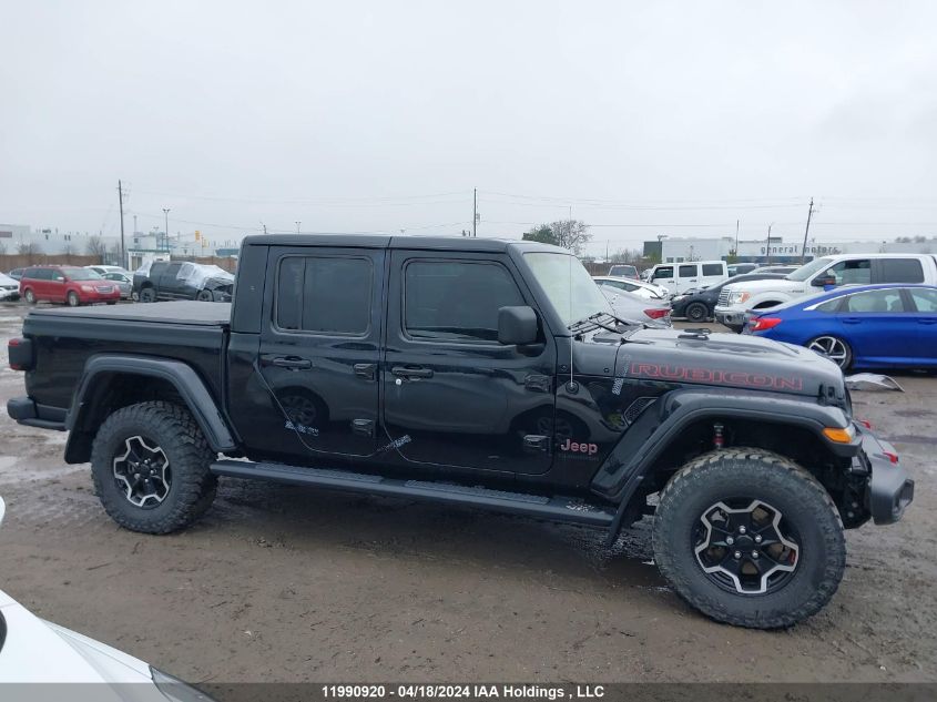 2022 Jeep Gladiator Rubicon VIN: 1C6JJTBM6NL159833 Lot: 11990920