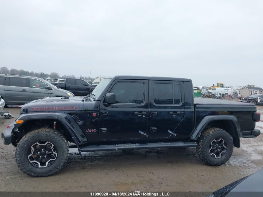 2022 Jeep Gladiator Rubicon VIN: 1C6JJTBM6NL159833 Lot: 11990920