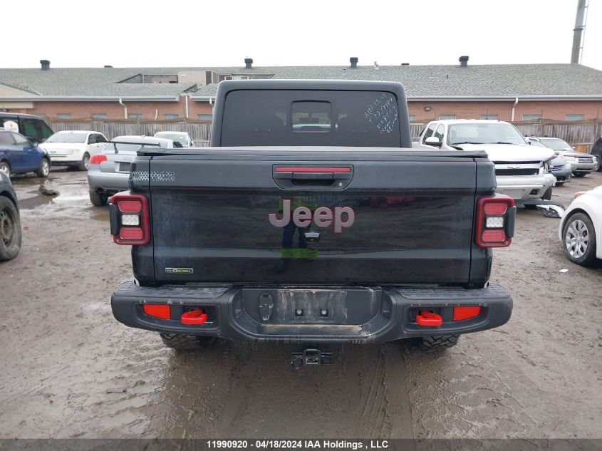 2022 Jeep Gladiator Rubicon VIN: 1C6JJTBM6NL159833 Lot: 11990920