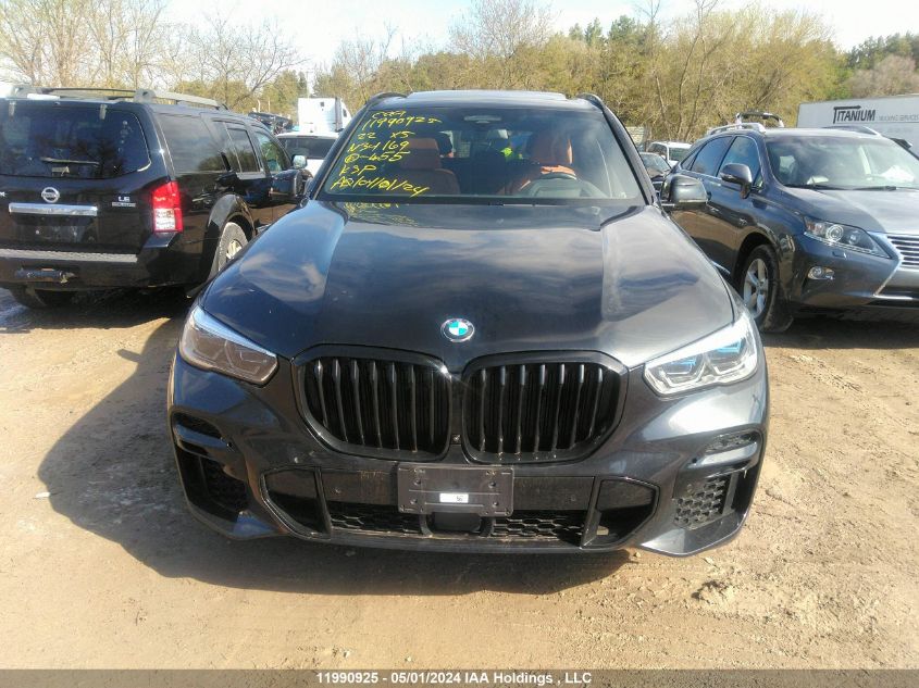 2022 BMW X5 VIN: 5UXCR6C08N9N34169 Lot: 11990925
