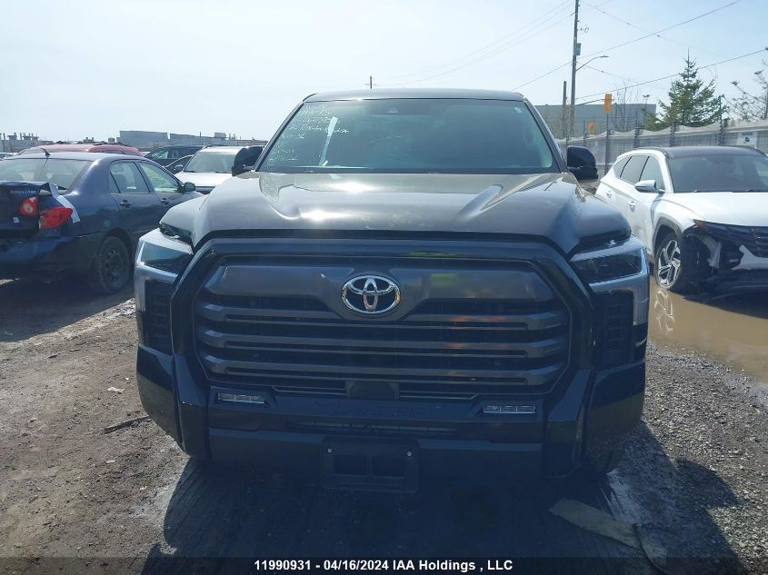 2022 Toyota Tundra Crewmax Limited VIN: 5TFJA5DB0NX027854 Lot: 11990931