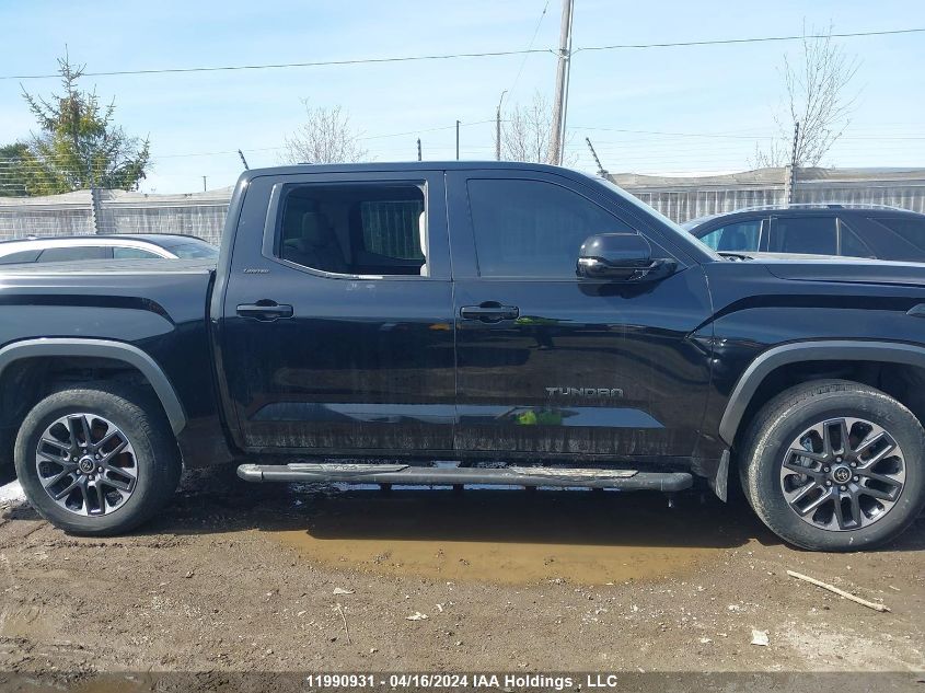 2022 Toyota Tundra Crewmax Limited VIN: 5TFJA5DB0NX027854 Lot: 11990931