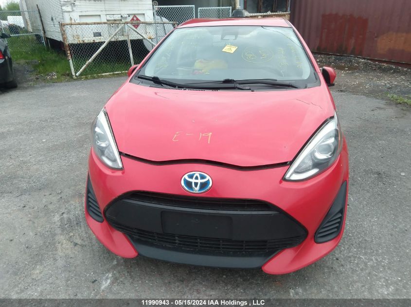 2018 Toyota Prius C VIN: JTDKDTB3XJ1612899 Lot: 11990943