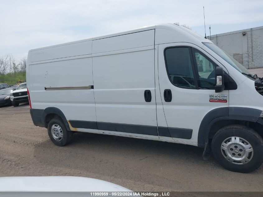 2018 Ram Promaster 3500 High Roof VIN: 3C6URVHGXJE109376 Lot: 11990959