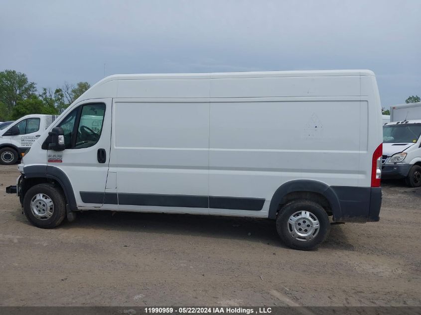 2018 Ram Promaster 3500 High Roof VIN: 3C6URVHGXJE109376 Lot: 11990959