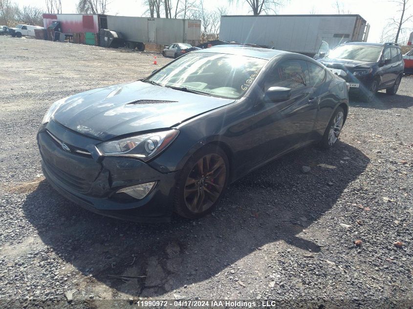 2013 Hyundai Genesis Coupe 2.0T VIN: KMHHT6KD1DU093554 Lot: 11990972