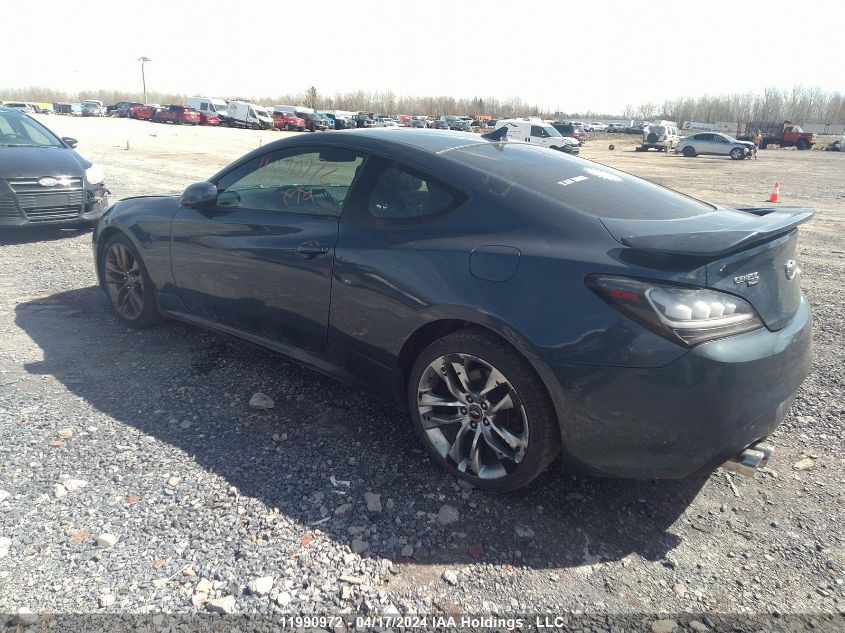 2013 Hyundai Genesis Coupe 2.0T VIN: KMHHT6KD1DU093554 Lot: 11990972