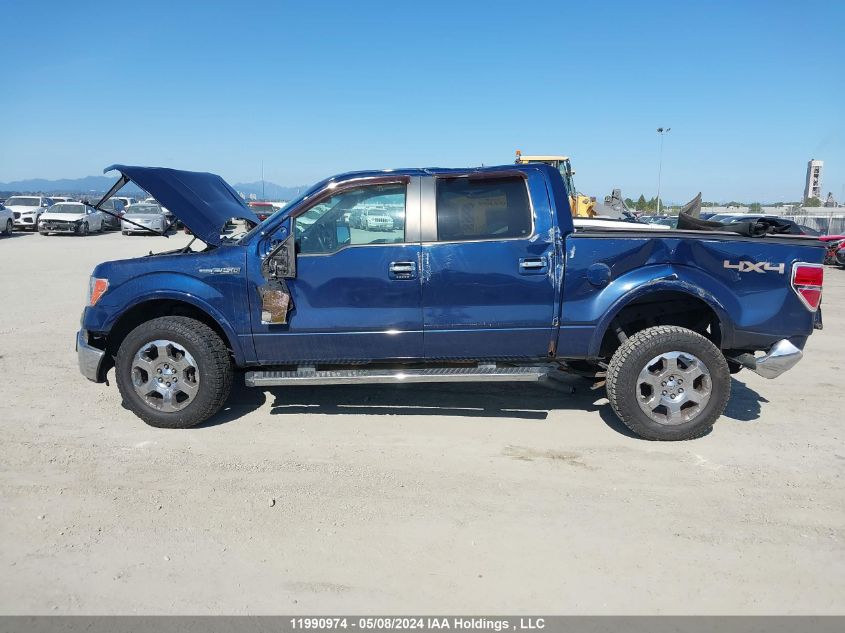 2012 Ford F-150 Lariat VIN: 1FTFW1ET0CFC45027 Lot: 11990974