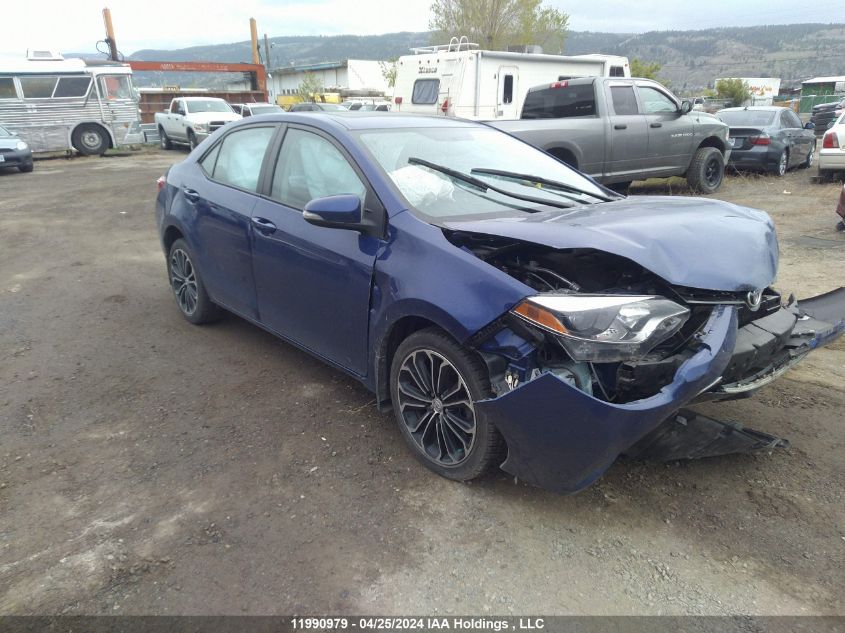 2015 Toyota Corolla L/Le/Le Pls/Prm/S/S Pls VIN: 2T1BURHE0FC413584 Lot: 11990979