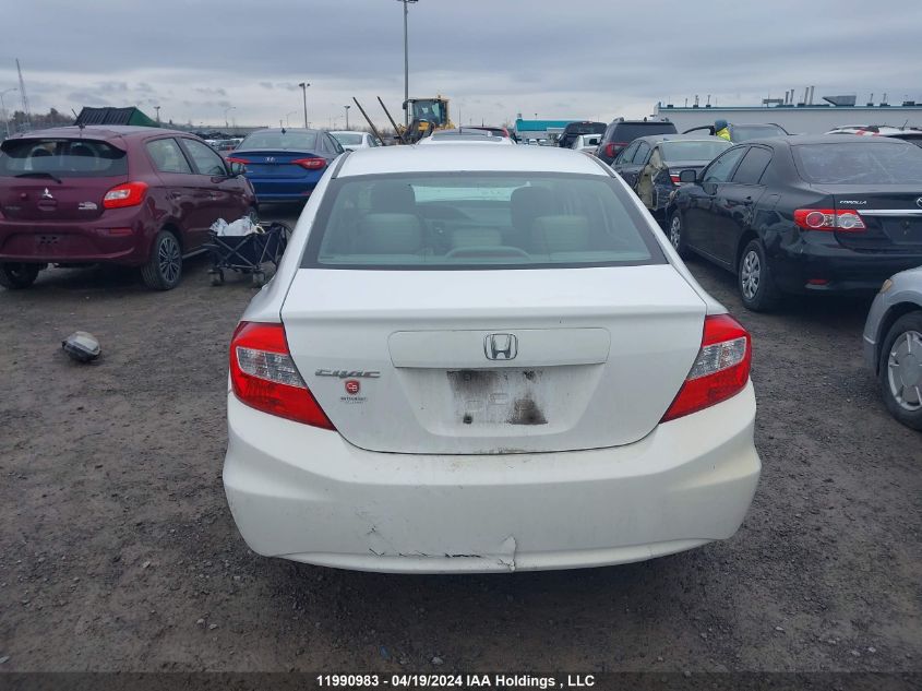 2012 Honda Civic VIN: 2HGFB2F57CH116073 Lot: 11990983