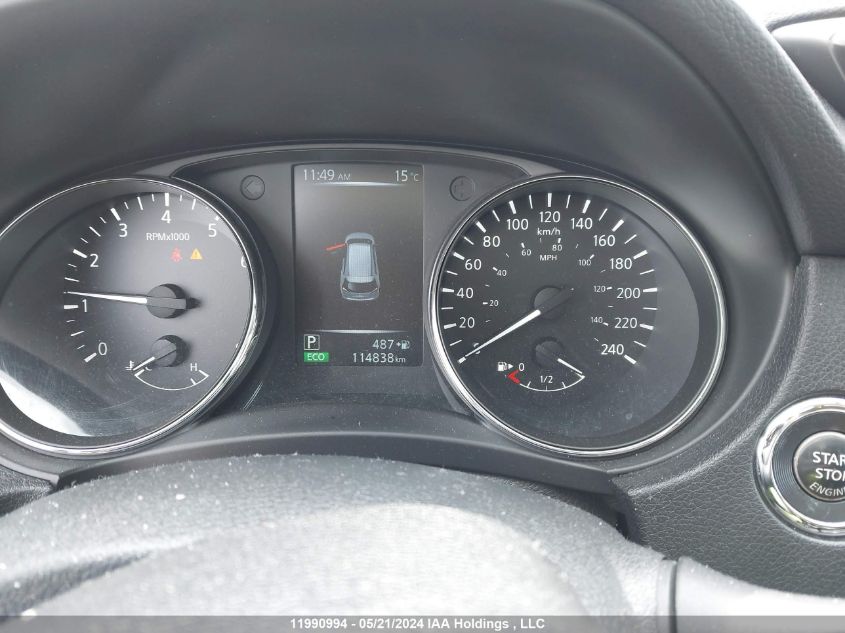 2017 Nissan Rogue VIN: 5N1AT2MV3HC835030 Lot: 11990994