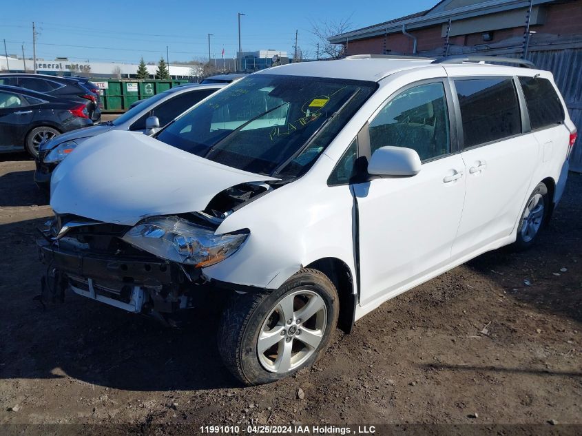 2020 Toyota Sienna Le VIN: 5TDKZ3DC6LS080023 Lot: 11991010