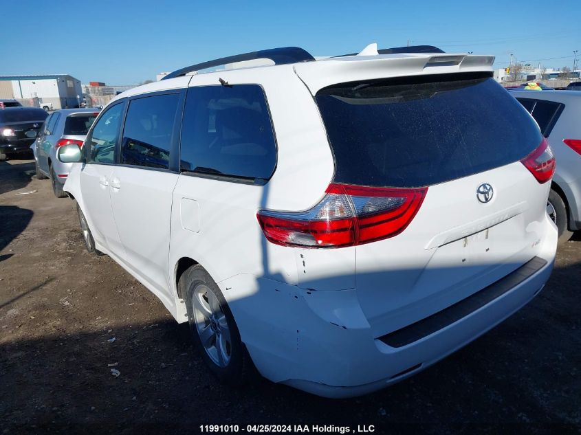 2020 Toyota Sienna Le VIN: 5TDKZ3DC6LS080023 Lot: 11991010