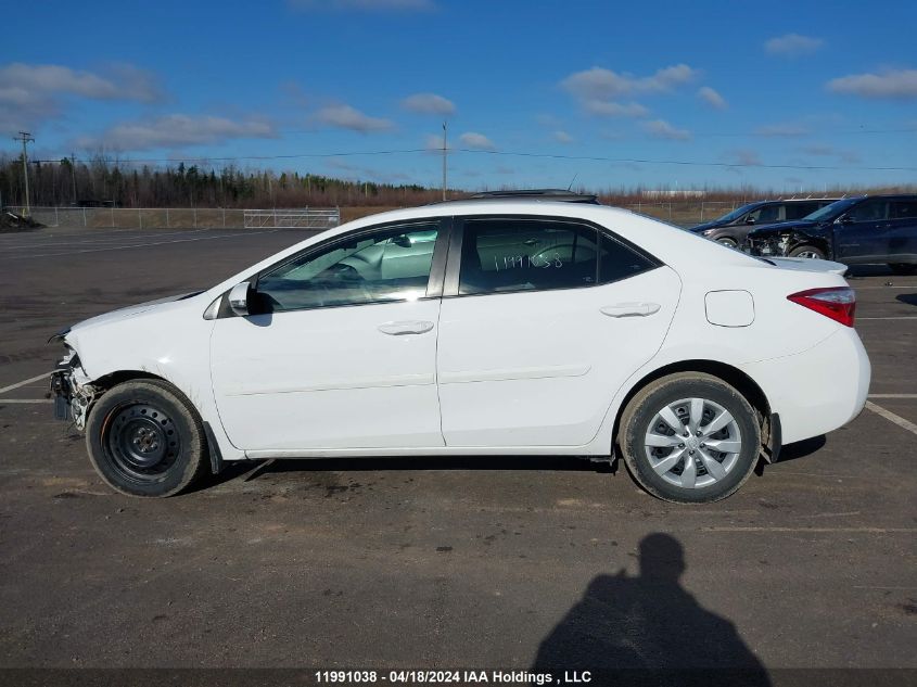 2016 Toyota Corolla L/Le/Le Pls/Prm/S/S Pls VIN: 2T1BURHE0GC545133 Lot: 11991038