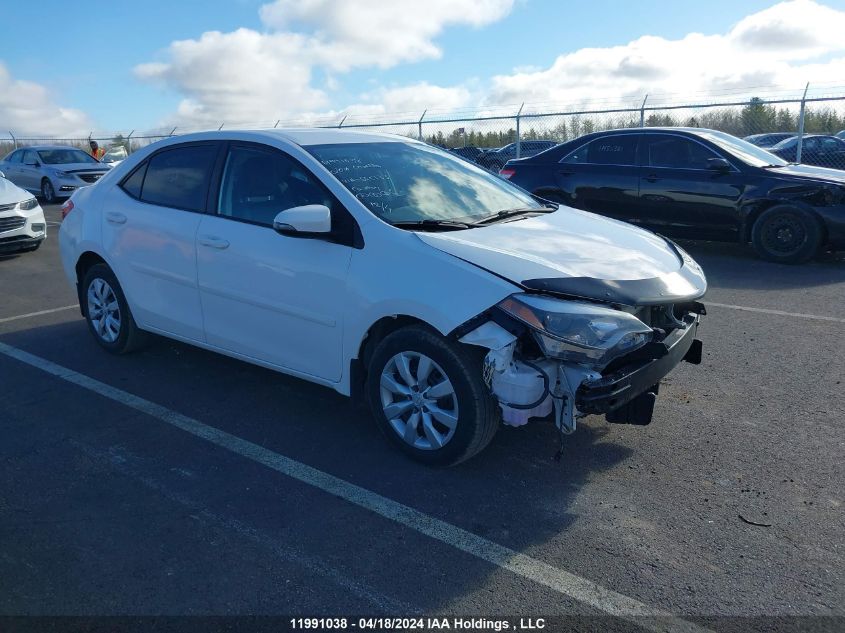 2016 Toyota Corolla L/Le/Le Pls/Prm/S/S Pls VIN: 2T1BURHE0GC545133 Lot: 11991038