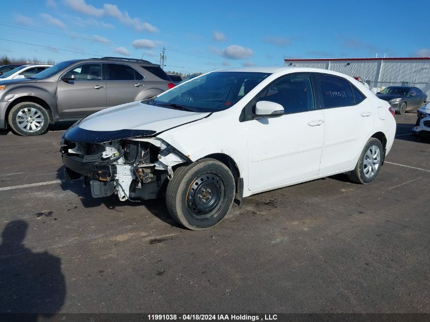 2016 Toyota Corolla L/Le/Le Pls/Prm/S/S Pls VIN: 2T1BURHE0GC545133 Lot: 11991038