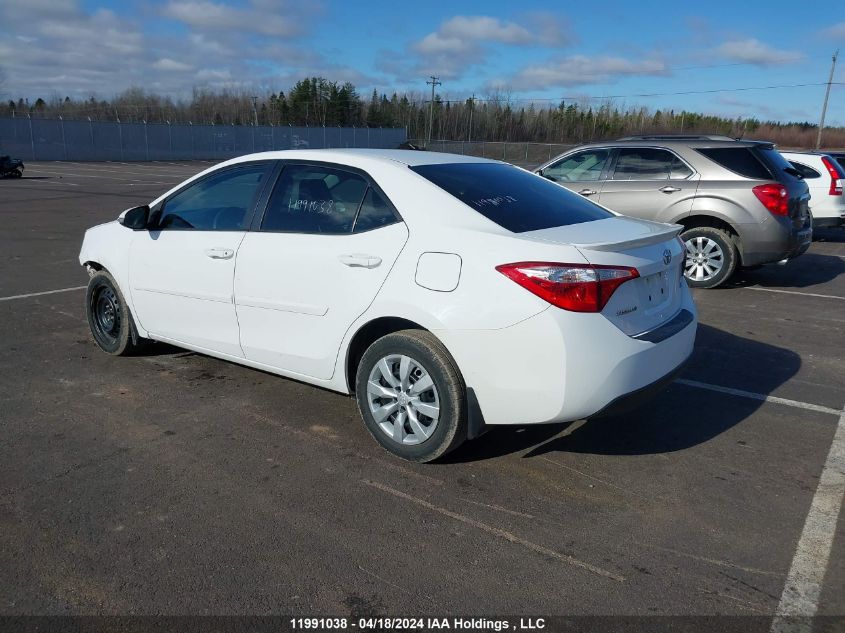 2016 Toyota Corolla L/Le/Le Pls/Prm/S/S Pls VIN: 2T1BURHE0GC545133 Lot: 11991038