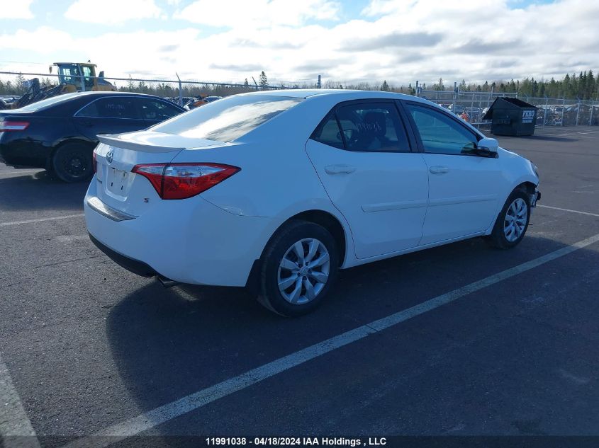 2016 Toyota Corolla L/Le/Le Pls/Prm/S/S Pls VIN: 2T1BURHE0GC545133 Lot: 11991038