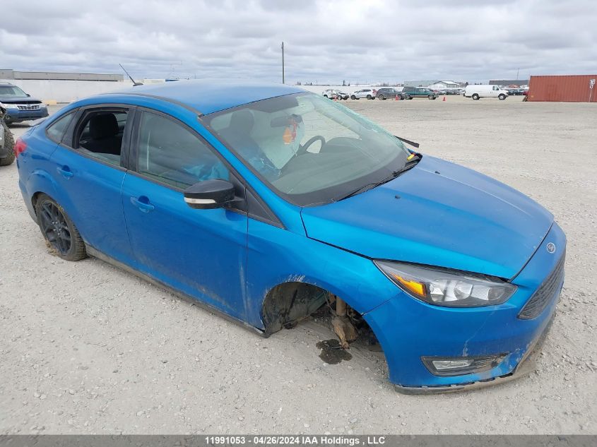 2015 Ford Focus Se VIN: 1FADP3F21FL377568 Lot: 11991053