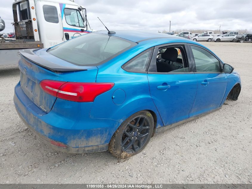 2015 Ford Focus Se VIN: 1FADP3F21FL377568 Lot: 11991053