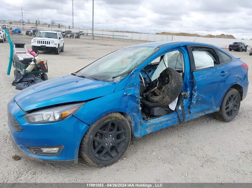 2015 Ford Focus Se VIN: 1FADP3F21FL377568 Lot: 11991053