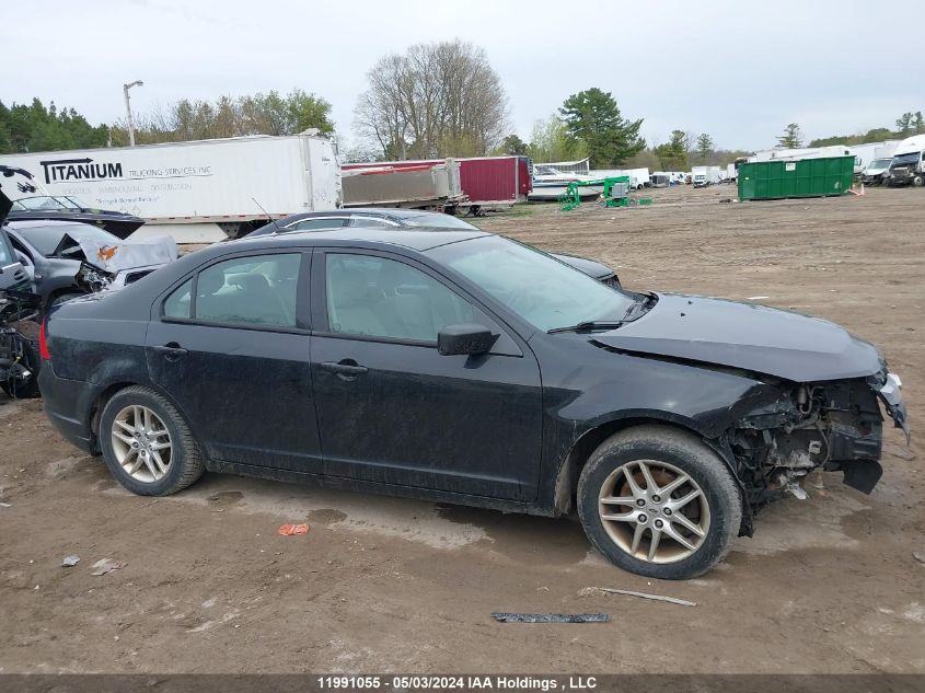 2011 Ford Fusion S VIN: 3FAHP0GAXBR124511 Lot: 11991055
