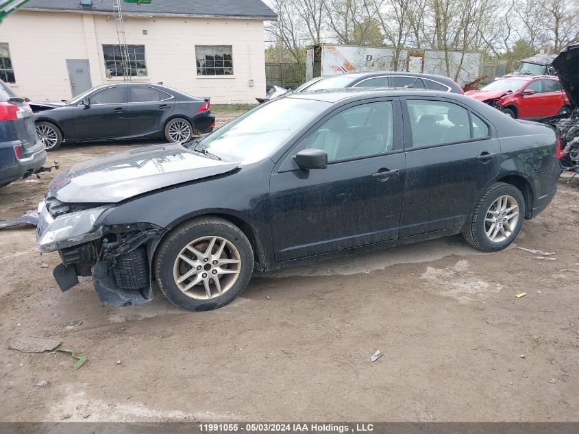 2011 Ford Fusion S VIN: 3FAHP0GAXBR124511 Lot: 11991055