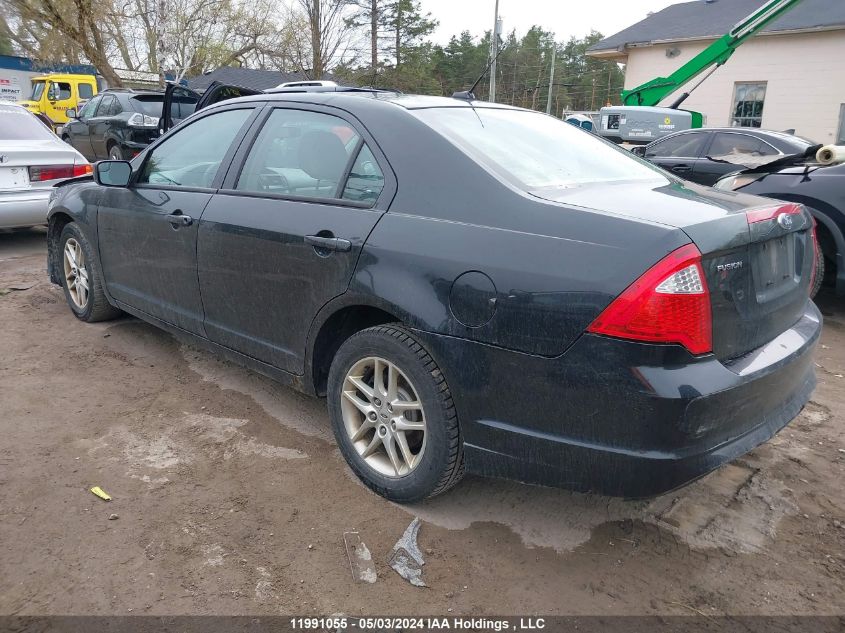 2011 Ford Fusion S VIN: 3FAHP0GAXBR124511 Lot: 11991055