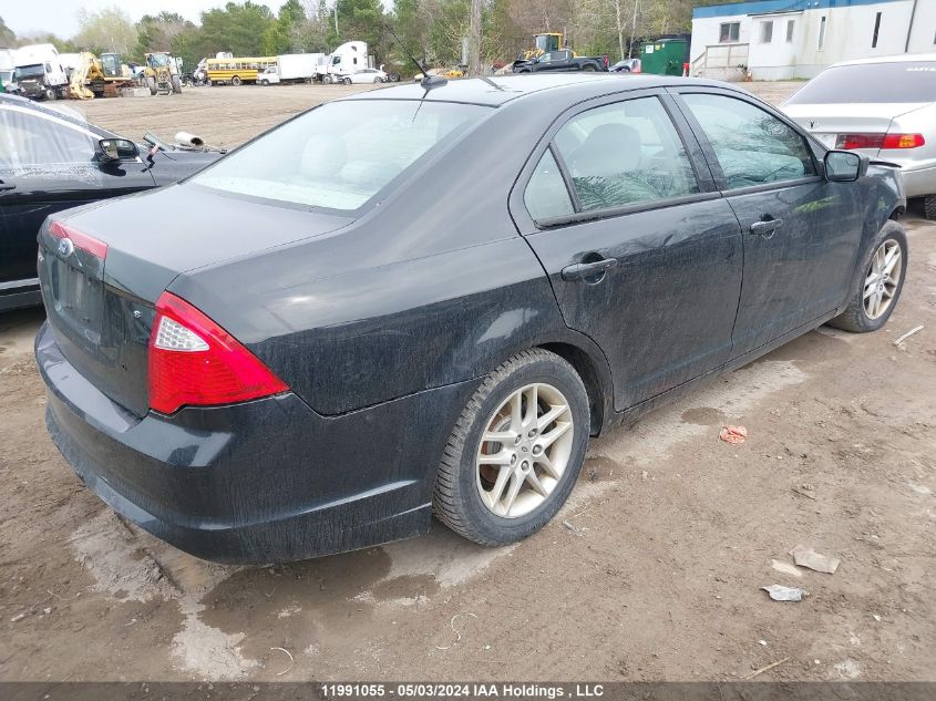 2011 Ford Fusion S VIN: 3FAHP0GAXBR124511 Lot: 11991055