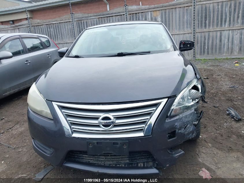 2015 Nissan Sentra VIN: 3N1AB7AP8FL658702 Lot: 11991063