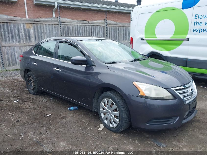 2015 Nissan Sentra VIN: 3N1AB7AP8FL658702 Lot: 11991063