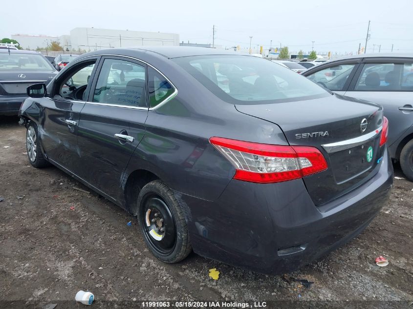 2015 Nissan Sentra VIN: 3N1AB7AP8FL658702 Lot: 11991063