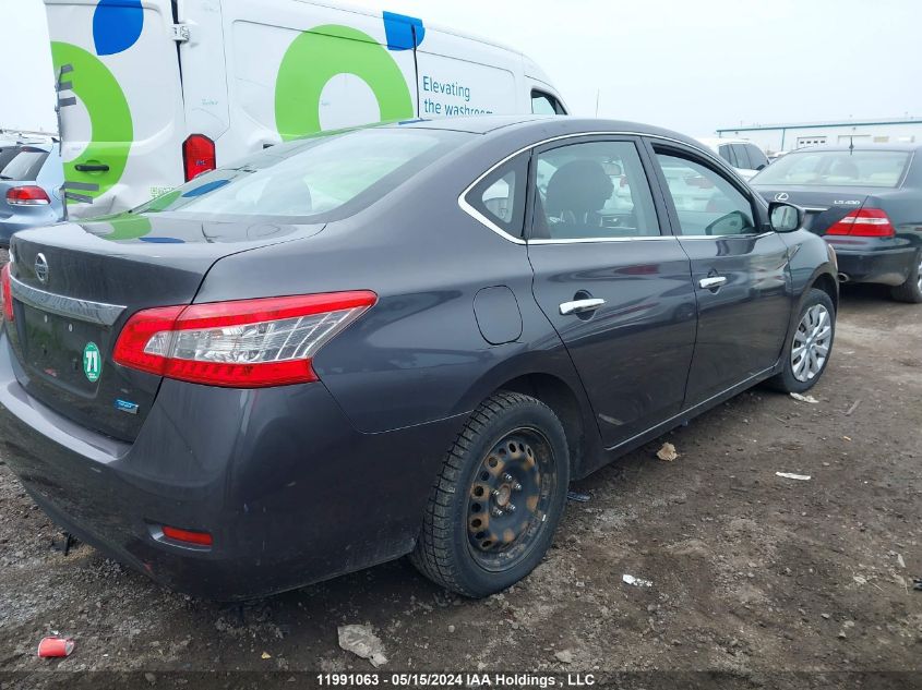 2015 Nissan Sentra VIN: 3N1AB7AP8FL658702 Lot: 11991063