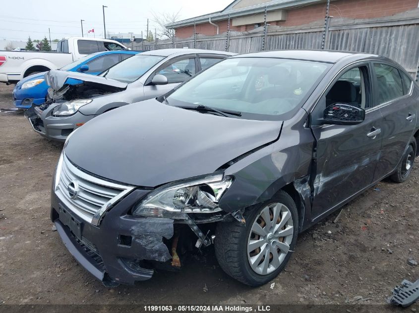 2015 Nissan Sentra VIN: 3N1AB7AP8FL658702 Lot: 11991063