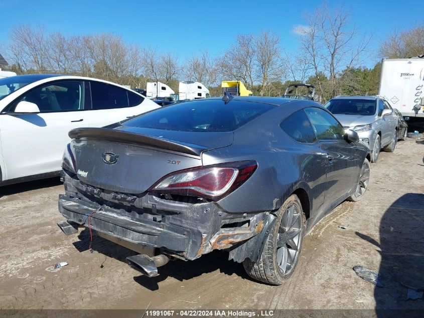 2010 Hyundai Genesis Coupe 2.0T VIN: KMHHT6KD3AU036980 Lot: 39240447