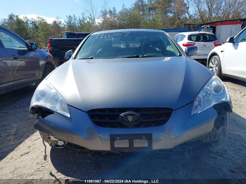 2010 Hyundai Genesis Coupe 2.0T VIN: KMHHT6KD3AU036980 Lot: 39240447