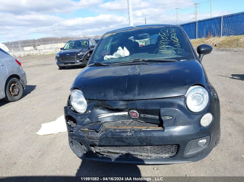 2016 Fiat 500 VIN: 3C3CFFBR7GT120647 Lot: 11991082