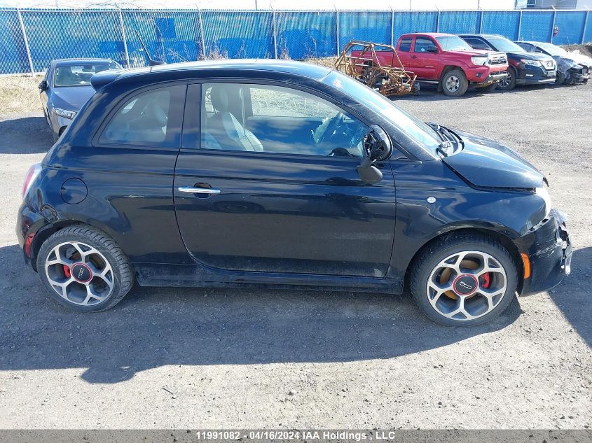 2016 Fiat 500 VIN: 3C3CFFBR7GT120647 Lot: 11991082