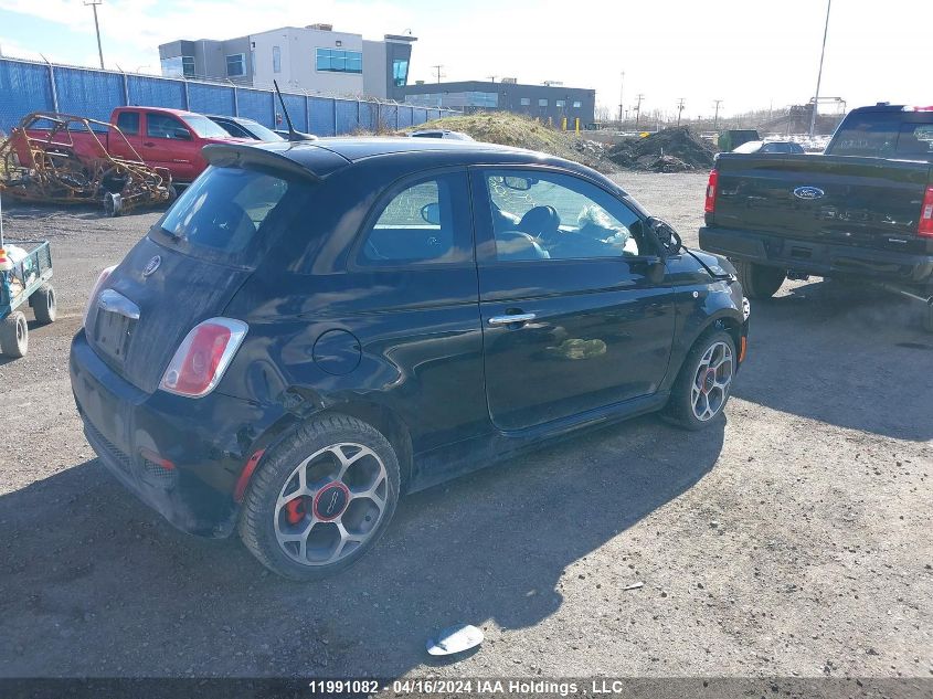 2016 Fiat 500 VIN: 3C3CFFBR7GT120647 Lot: 11991082