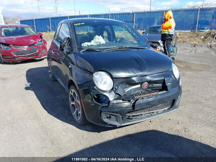 2016 Fiat 500 VIN: 3C3CFFBR7GT120647 Lot: 11991082