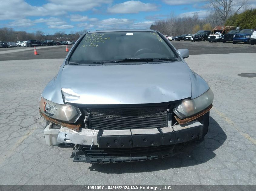 2009 Honda Civic Lx VIN: 2HGFG12629H002159 Lot: 11991097