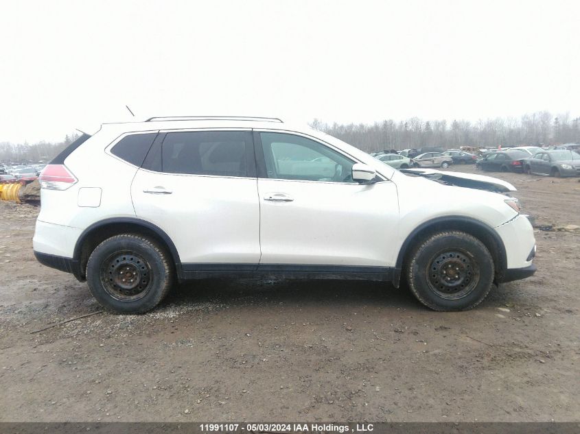 2016 Nissan Rogue S/Sl/Sv VIN: 5N1AT2MV6GC833951 Lot: 11991107