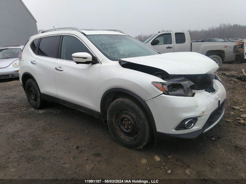 2016 Nissan Rogue S/Sl/Sv VIN: 5N1AT2MV6GC833951 Lot: 11991107