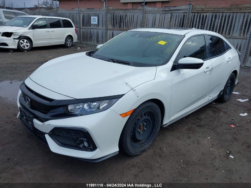 2019 Honda Civic Hatchback VIN: SHHFK7H42KU304079 Lot: 11991110