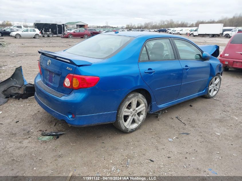 2009 Toyota Corolla Xrs VIN: 2T1BE40E89C024059 Lot: 11991132